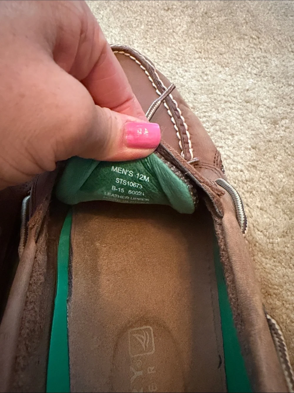 Sperry authentic boat